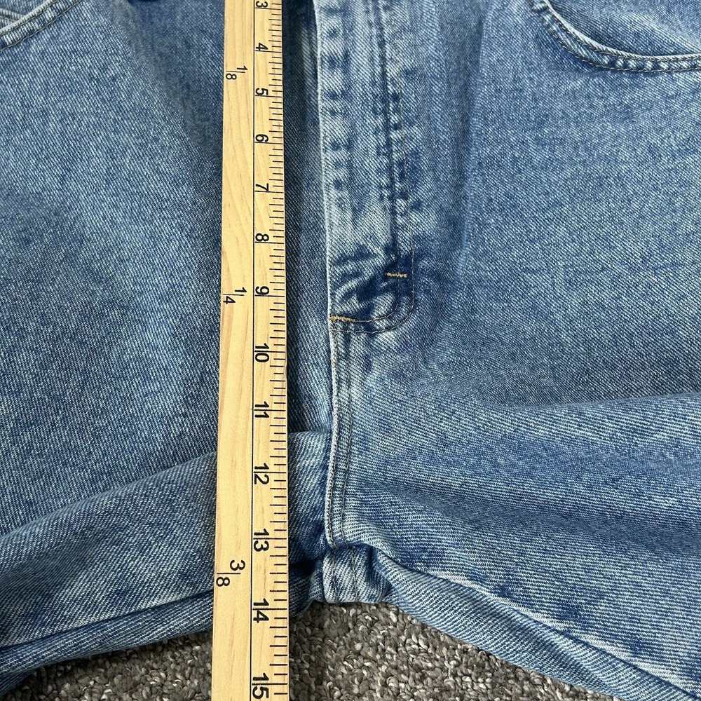 Wrangler Men's Jeans 38x36 Light Wash Straight Leg 100% Cotton Denim - Picture 9 of 10